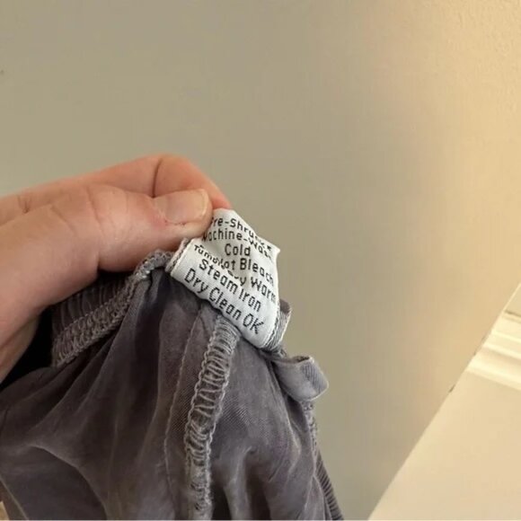 Vintage Tianello Gray Bemberg Tiered Maxi Skirt Large - Picture 6 of 16